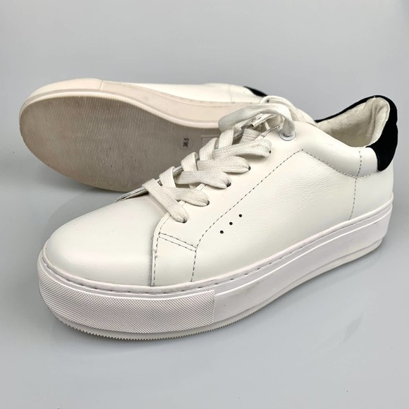 Kurt Geiger London Laney Leather Platform Sneakers Size 6.5 - Picture 12 of 16